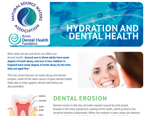 Factsheet cover dental